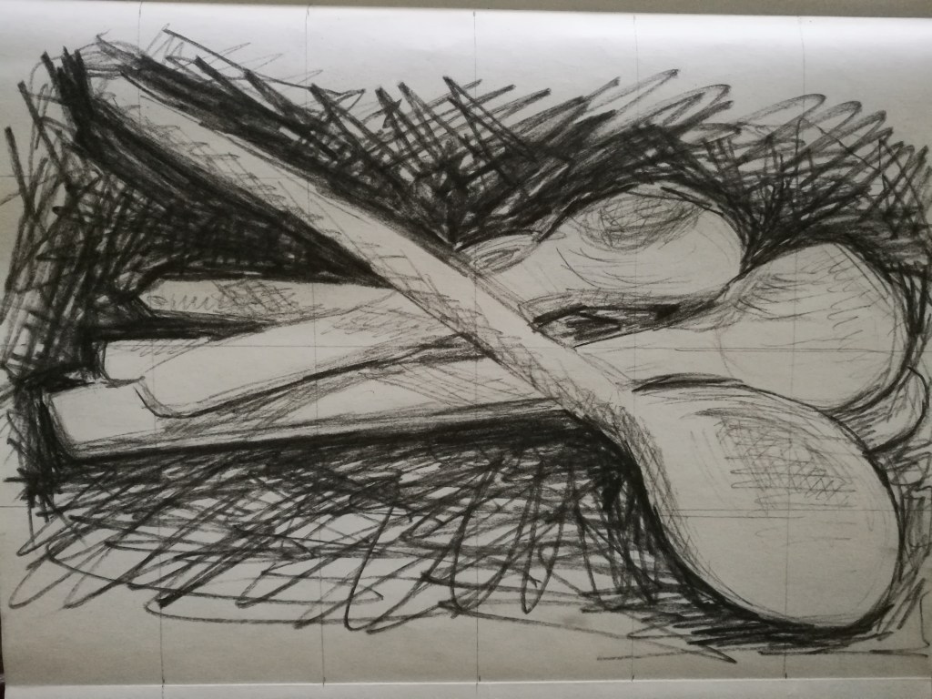 OCA Foundations Drawing – Part Four, Negative and Positive&nbsp;Spaces