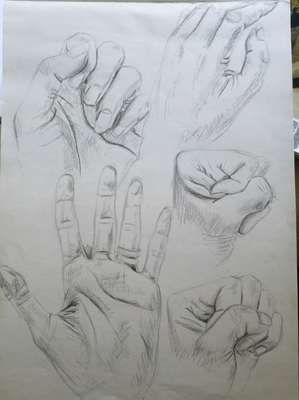 OCA Foundations Drawing – Project 4.3, Hand and&nbsp;Feet